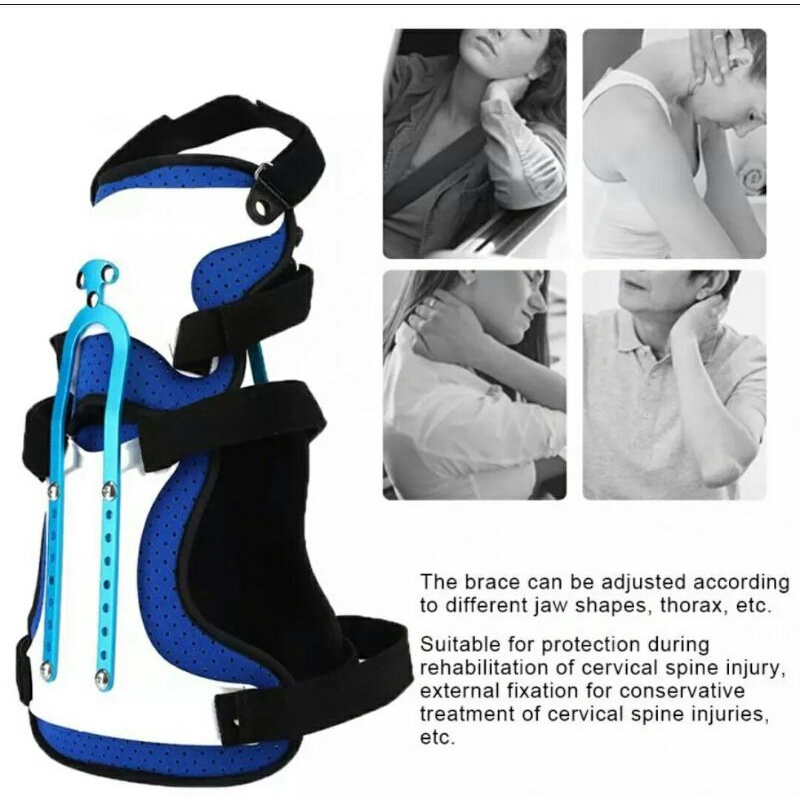 cervical brace with korektor posture pada anak penopang leher dan kepala brace vertebra