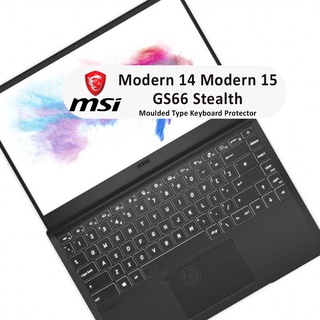 Pelindung Keyboard Bahan TPU Untuk MSI Modern 14 15 GS66 GE66