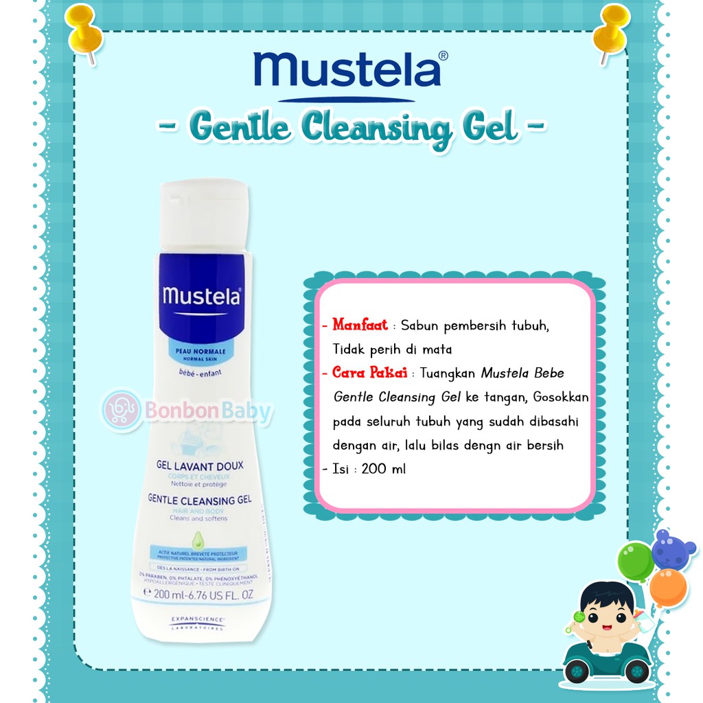 Mustela Gentle Cleansing Gel 200ml