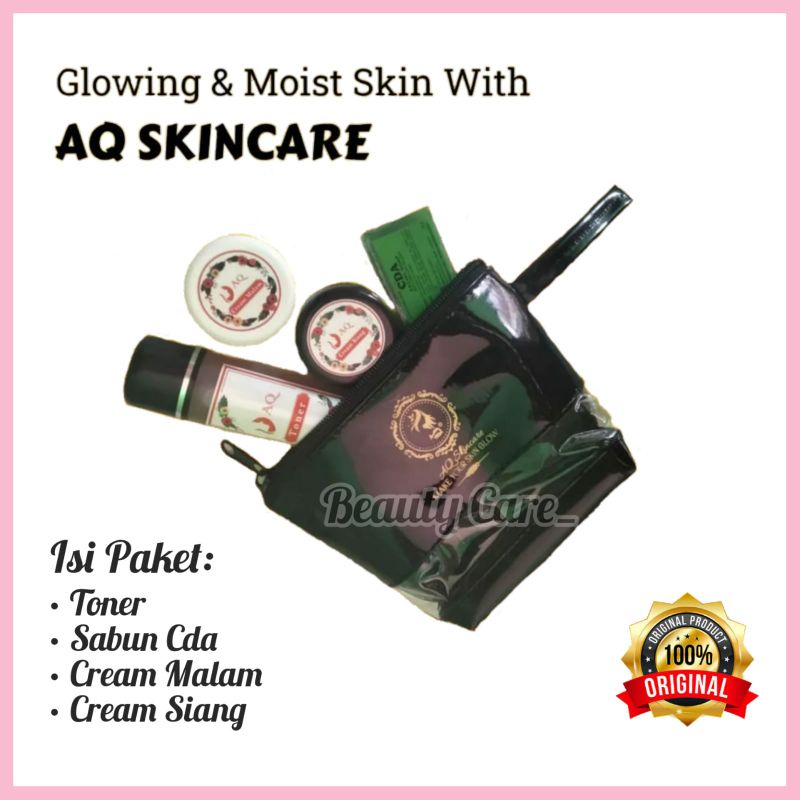 [COD] AQ SKINCARE ~  CREAM AQ ORIGINAL SKIN CARE PEMUTIH WAJAH GLOW GLOWING ~ CREM KRIM SKINKER SIAN