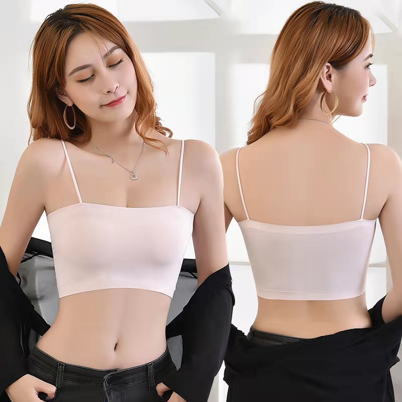 ORANGE ADULT Bra Kemben Seamless BH Tali Tanpa Kawat Crop Top BH Fashion Korea Sexy B005