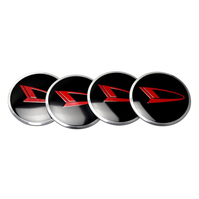 4pcs Stiker Emblem Daihatsu 56mm Untuk Dekorasi Velg Mobil Rocky Ayla Xenia taruna