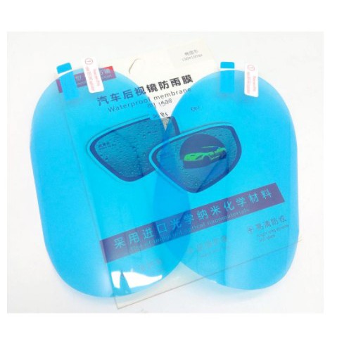 [PENGHILANG EMBUN] Sticker Oval Kaca Spion Rainproof Waterproof 2 PCS