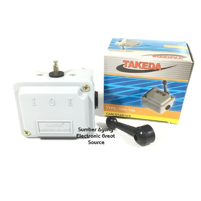 Takeda Cam Starter Handel 2Pas I-0-II Tipe QS5-15A 15A Handal Awet