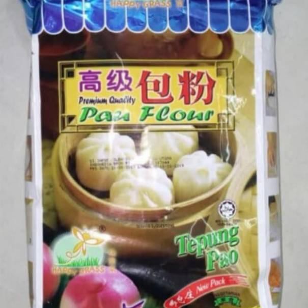 

HITZ 2020 Tepung pao Pau Flour Happy grass