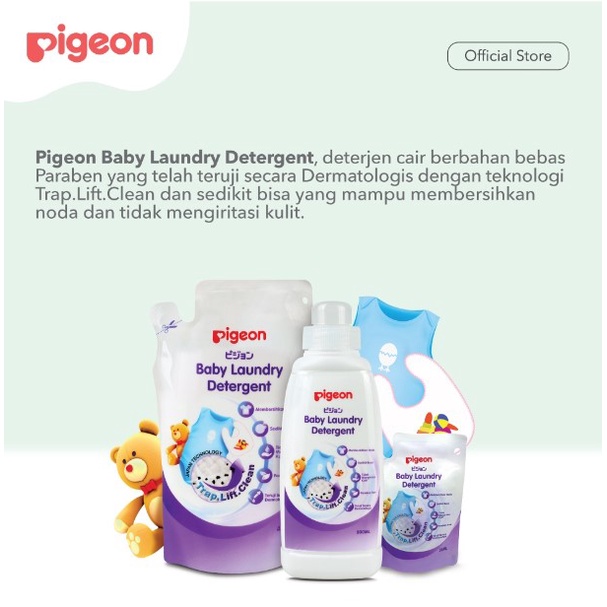 Pigeon Liquid Laundry Detergent 450ml Refill / Sabun Baju Bayi