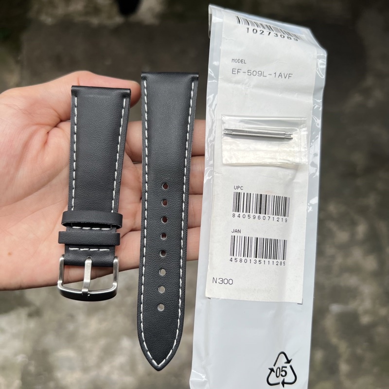 Strap tali jam tangan casio original EF-509L 1A band EF 509L