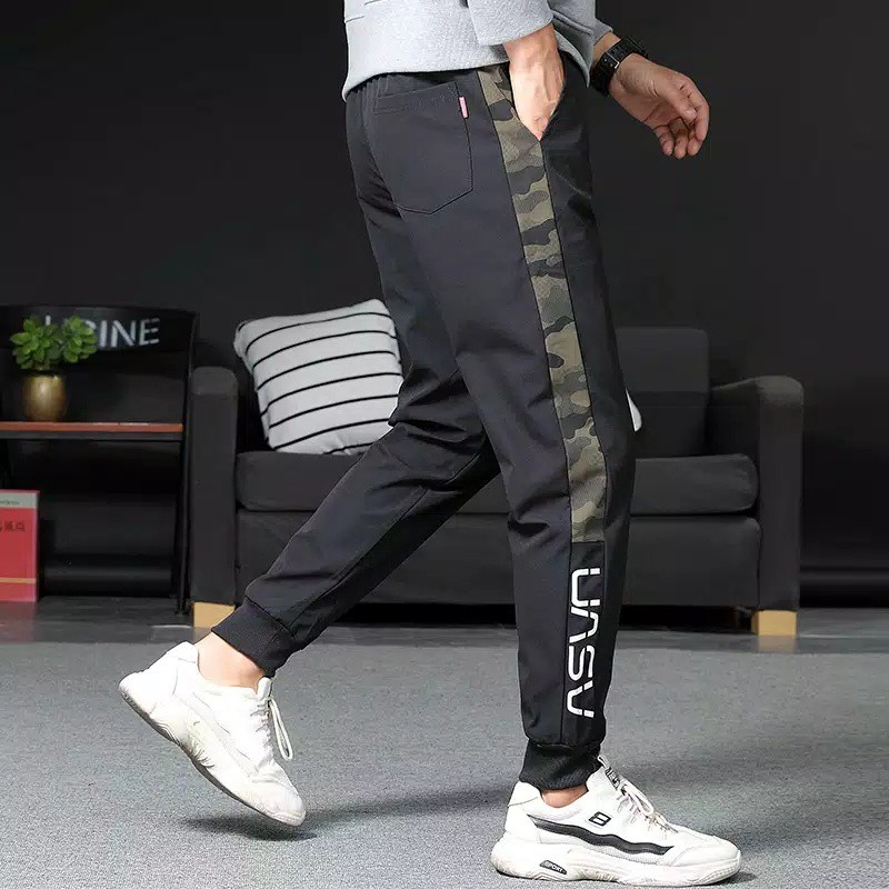 jogger one size Nasu fashion pria celana sports panjang keren pakaian terbaru pria-Covid.fashion