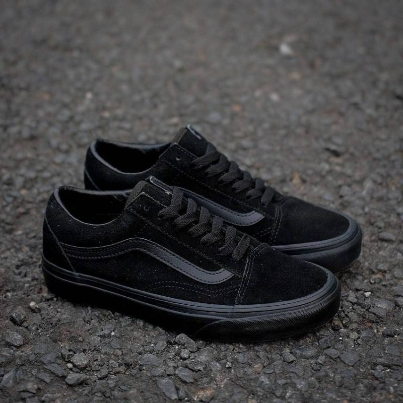 Sepatu Kets Vans Oldskool, Grade Original. Ukuran 36-43. Vans Putih, Vans Hitam Putih Pria/Wanita