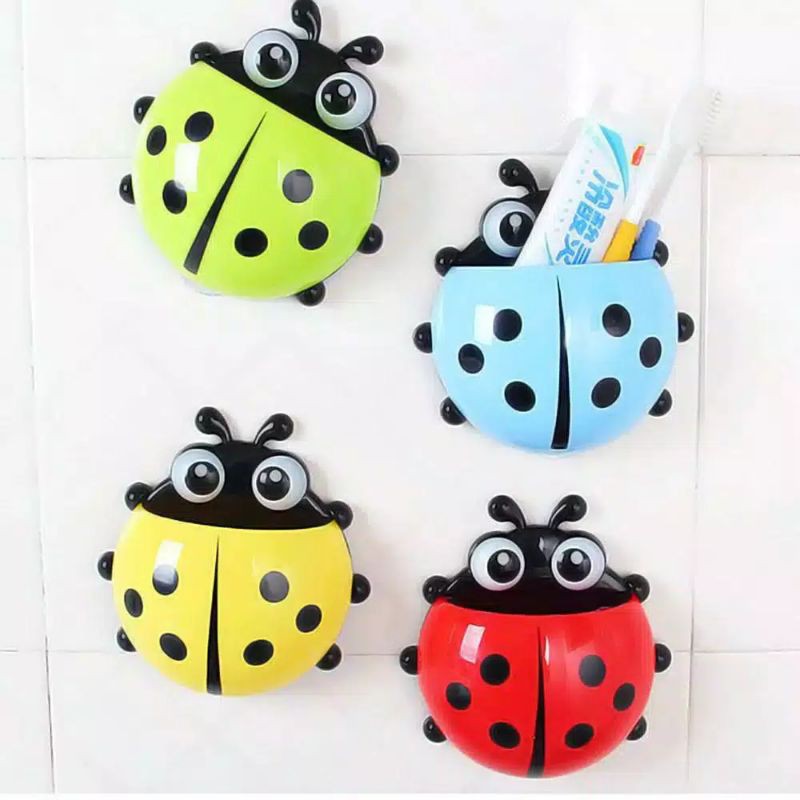 Tempat Sikar Gigi Kumbang / Odol / Ladybug Toothbrush