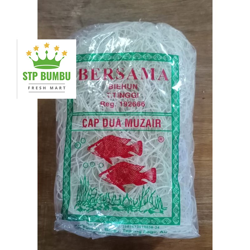 Bihun Cap Dua Muzair 300gr / Bihun Mujair Medan