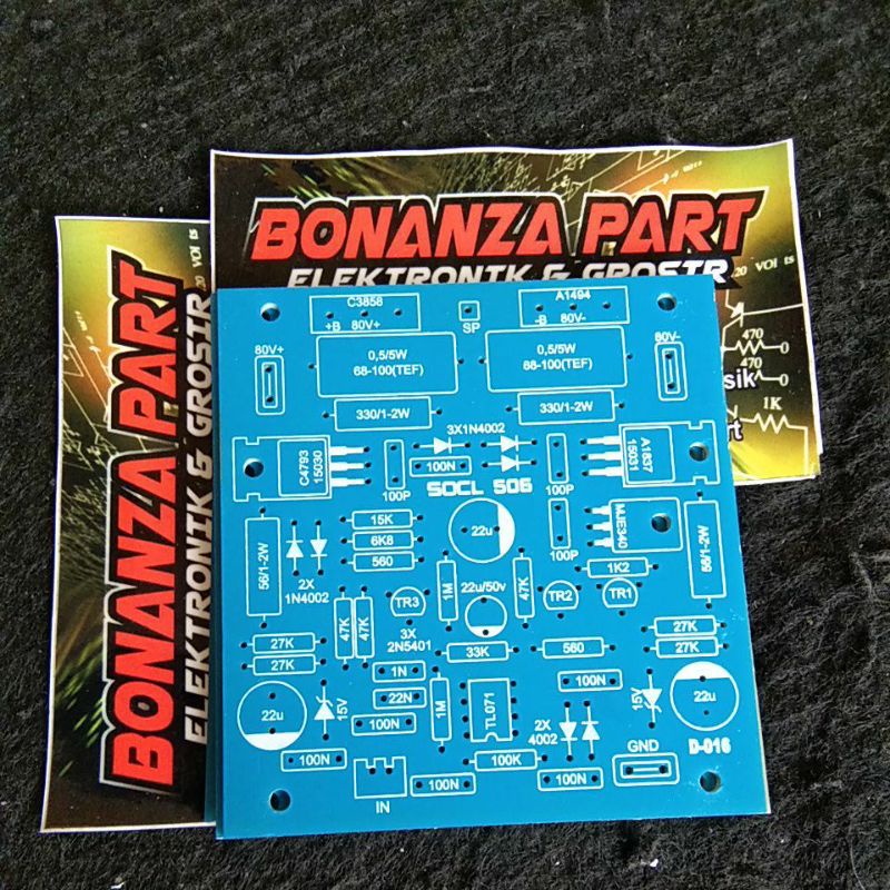 Pcb socl 506 driver power socl 506