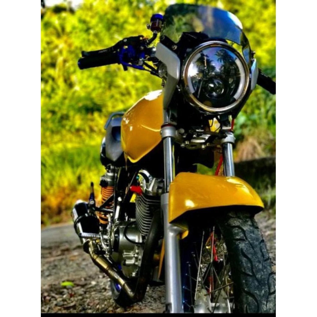 Daymaker Headlight 7 Inch Hi Lod Led Fog Lamp Head Lamp Harley Mobil Lampu Led Daymaker 7 Inch 40W-2