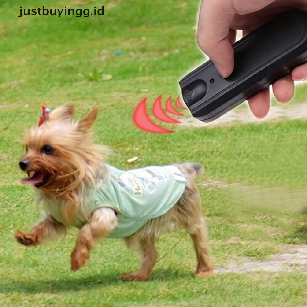 (Justbuyingg.Id) Alat Ultrasonik Anti Gonggong Untuk Melatih Anjing