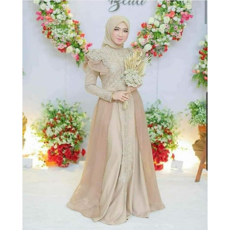 Gaun Lamaran Wisuda Muslimah Muslim Shopee Indonesia