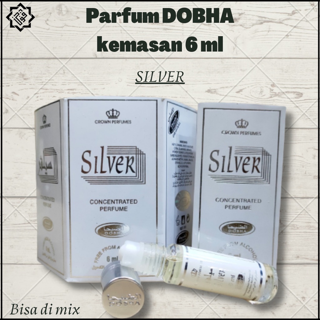 Parfum Dobha 6 Ml 1 Bok Isi 6 Pcs Bisa Di Mix Minya Wangi Dobha