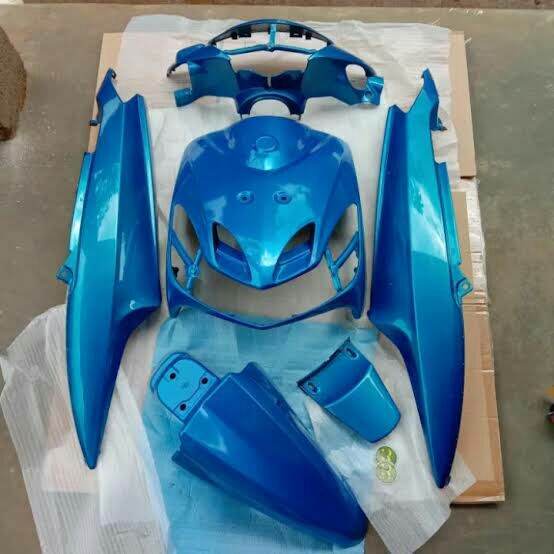 body motor mio.. Full Body Halus Yamaha Mio Smile Biru Muda