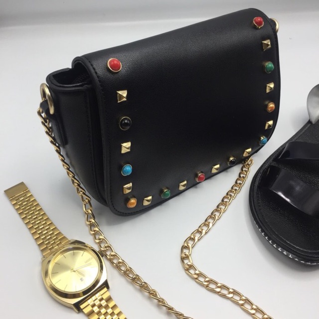 Tas wanita import tali rantai model zara