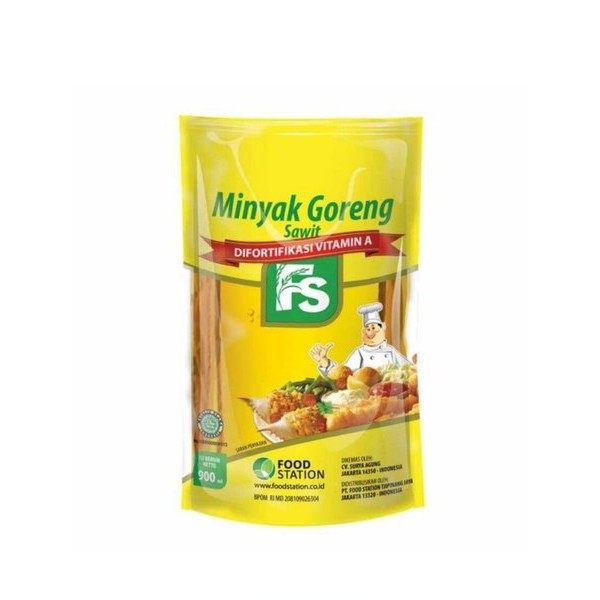 

Fs Minyak Goreng Premium 900ml - Minyak Goreng 900 ml