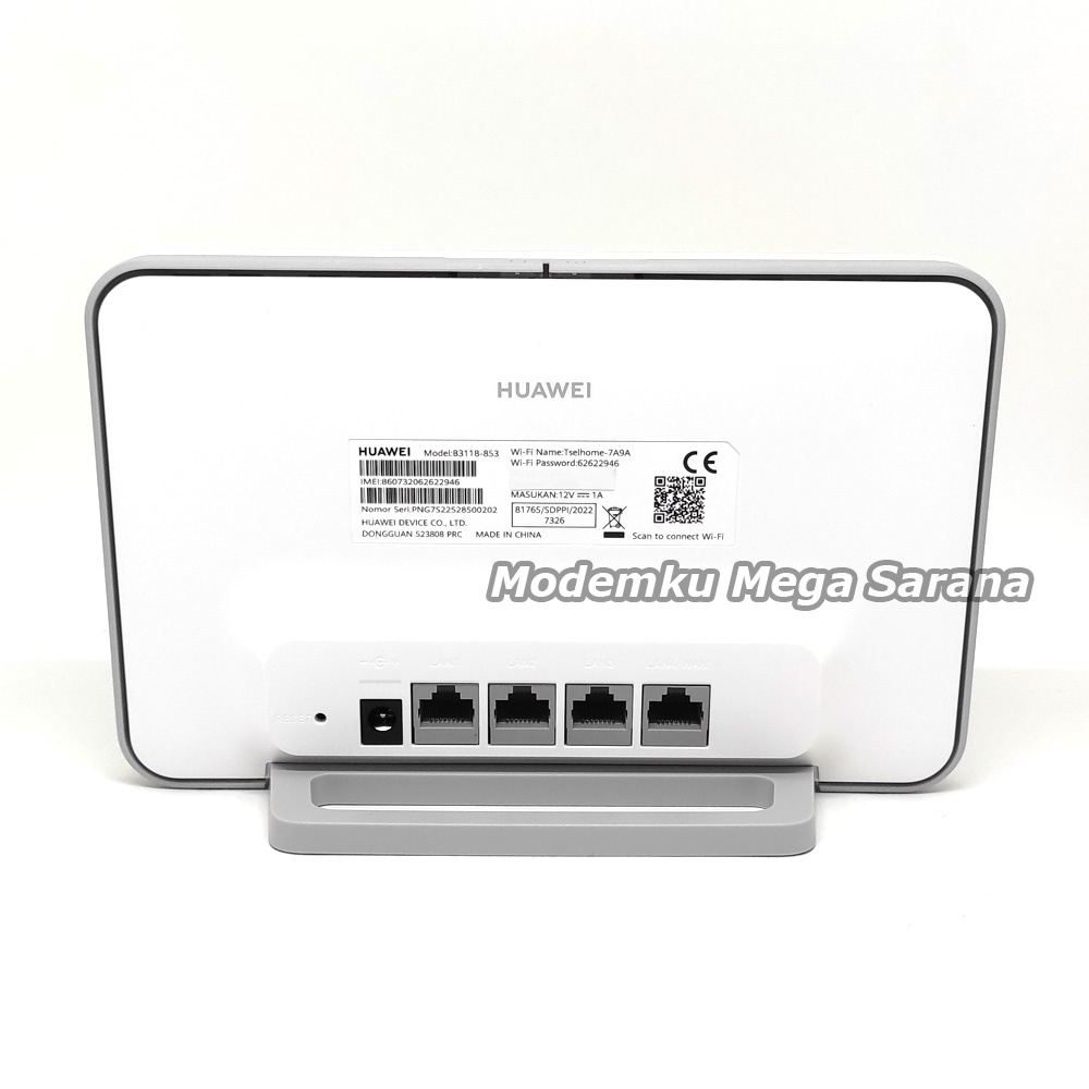 Huawei B311b Telkomsel Orbit Star H1 Modem Router Wifi 4G LTE CAT4