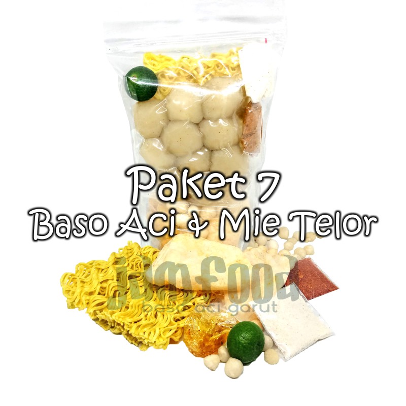 

mie baso aci (paket 7)