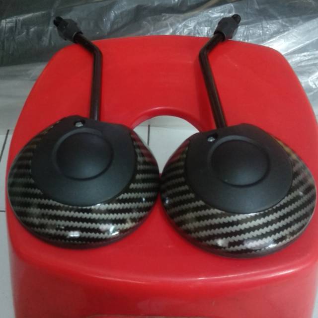 Spion Karbon Bulat Motor Yamaha Fino Mio M3