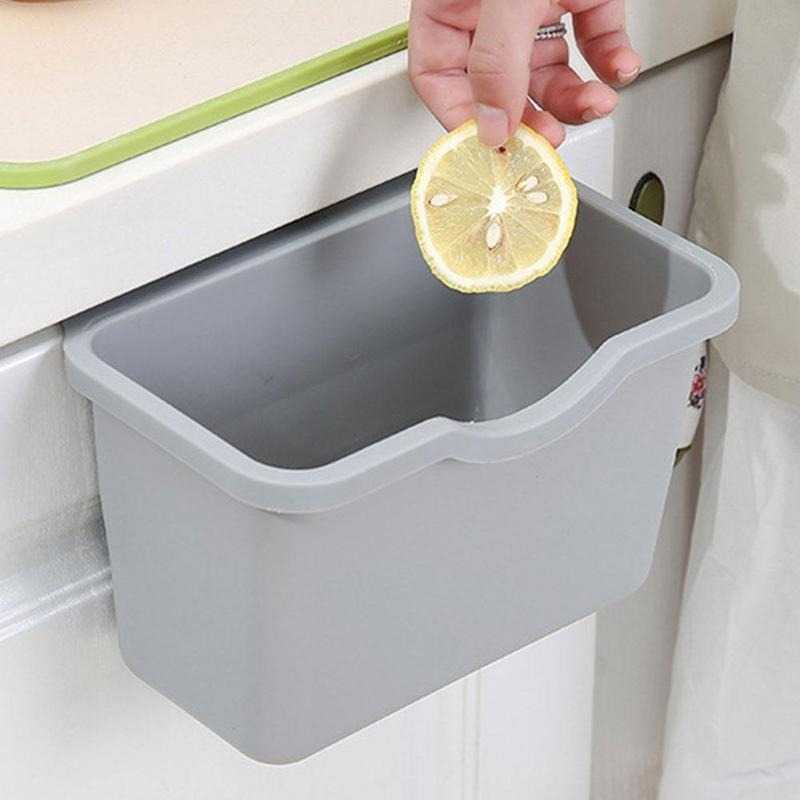 KITPIPI Laci Gantung Tambahan Serbaguna Hanging Trash Can Waste Bin - SQL96