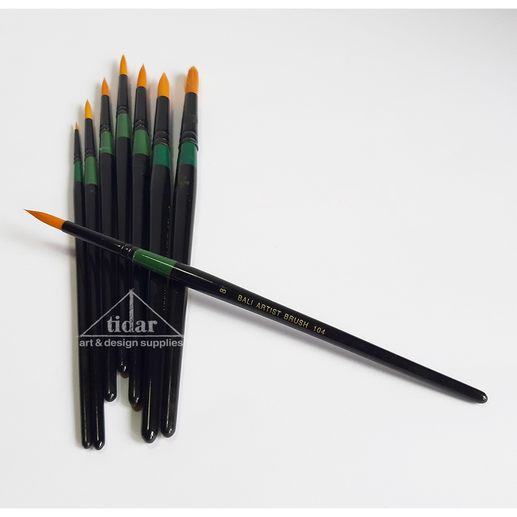 

Bali Artist Round Brush 104 / Eterna / Xpression - Kuas Lukis Bulat