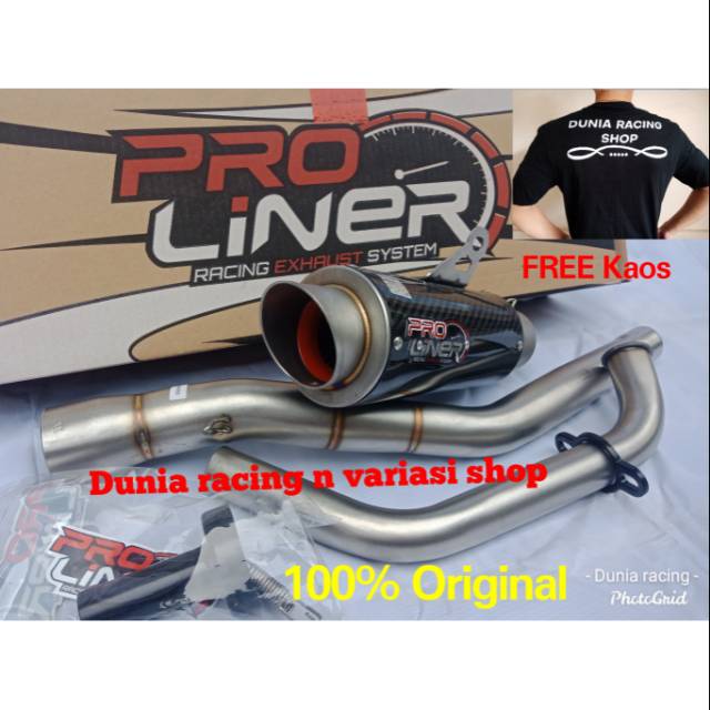 Knalpot Proliner Carbon Jupiter Mx new - MX New 135 TR 1 R Karbon full system Original Proliner