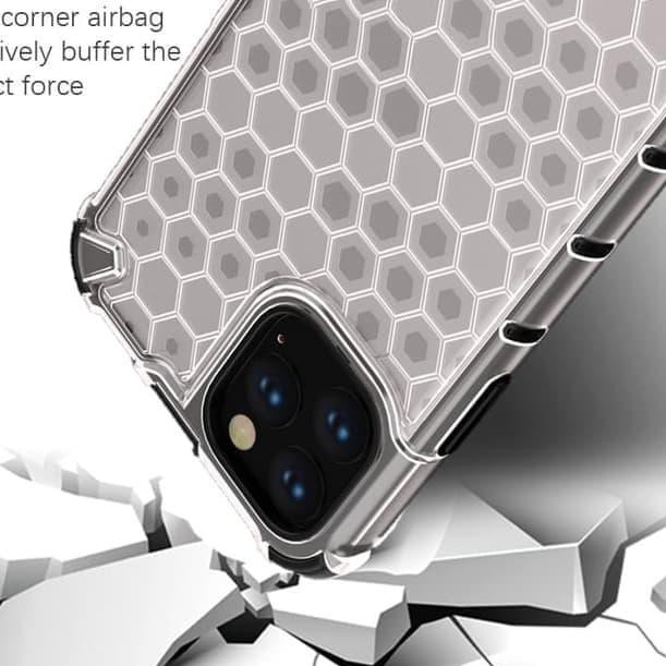 IPHONE XR 6.1 HONEYCOMB HARD CASE SILICONE ARMOR CASING BENING TPU