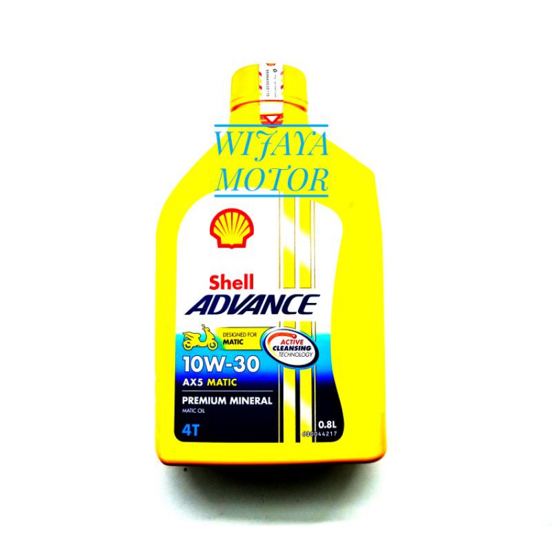 OLI MESIN SHELL ADVANCE 800ML MATIC PELUMAS MESIN MATIC OLI MATIC OLI MESIN MATIC