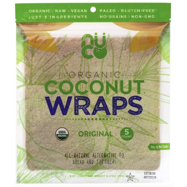 

NUCO Organic Coconut Wraps