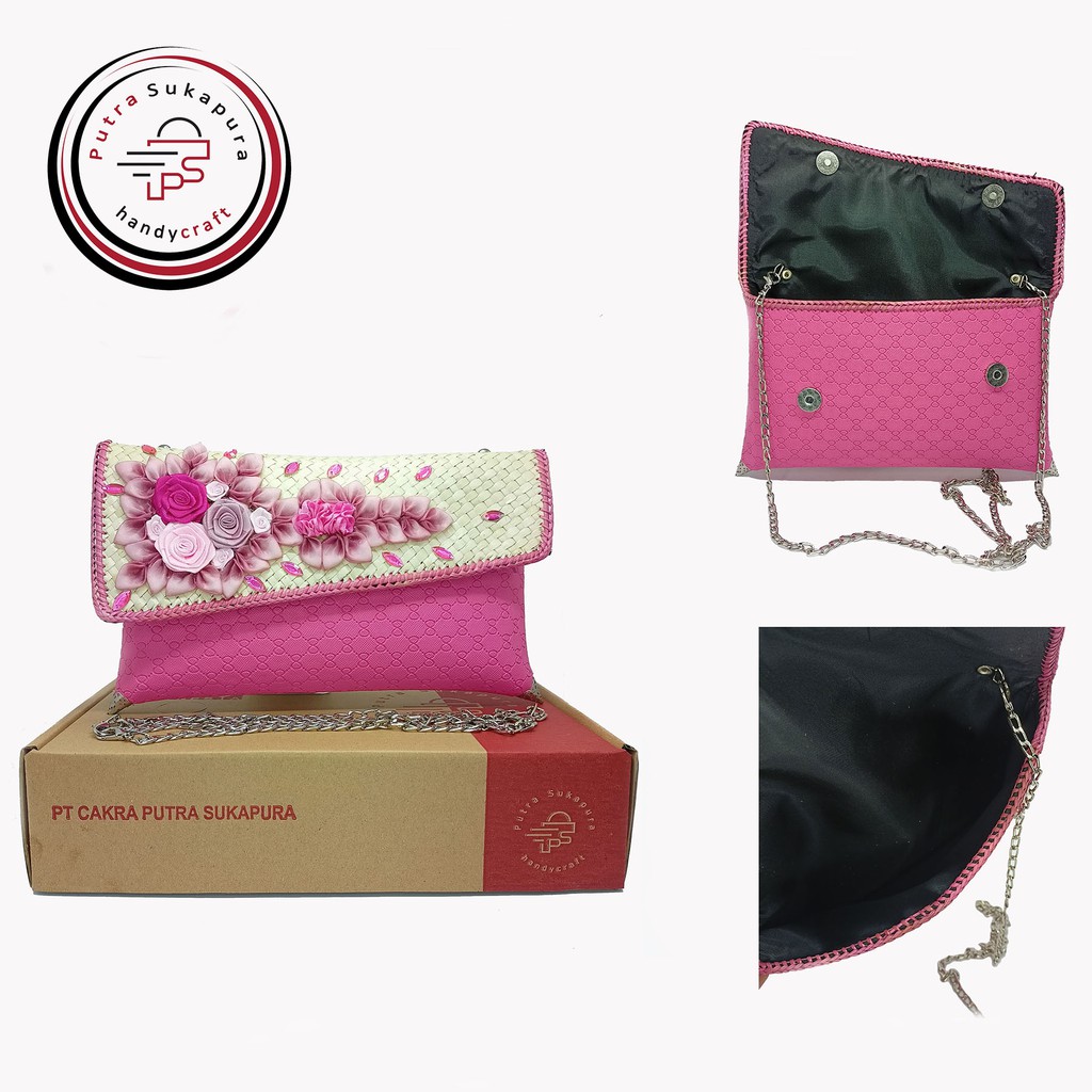 PSH Clutch Pesta Tas Dompet Kondangan Eksklusif Tas Wanita Tas Selempang- KRO