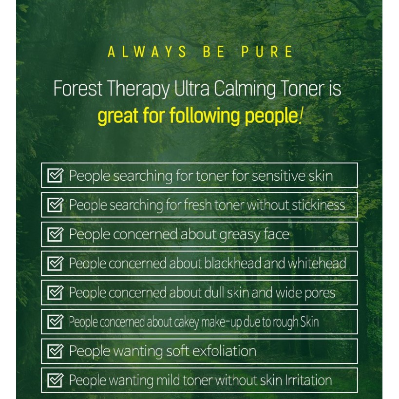 ALWAYS BE PURE - Forest Therapy Trial Kit