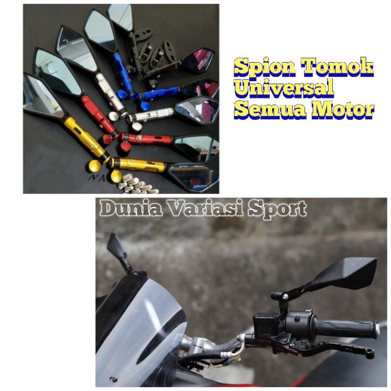 Spion Tomok Universal Nmax,Aerox,Pcx,Vario,Beat,Mio,Vixion,R15,Cbr,Ninja Dll