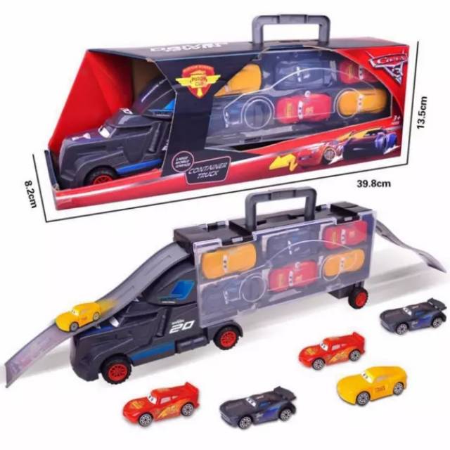  FISHER cars 3 loading truck piston cup mobil 