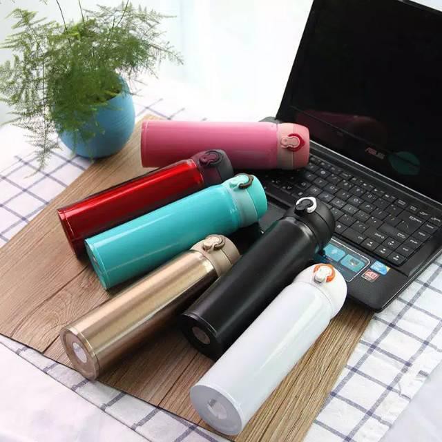 [BISA COD] TERMOS Vacuum Flask Botol Minum Thermos Stainless Steel 500ml