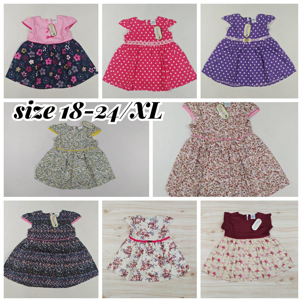 pipiniko dress anak bayi usia 0 6 8 9 10 12 14 16 18 20 22 24 bulan 1 2 tahun cewek perempuan halus-5