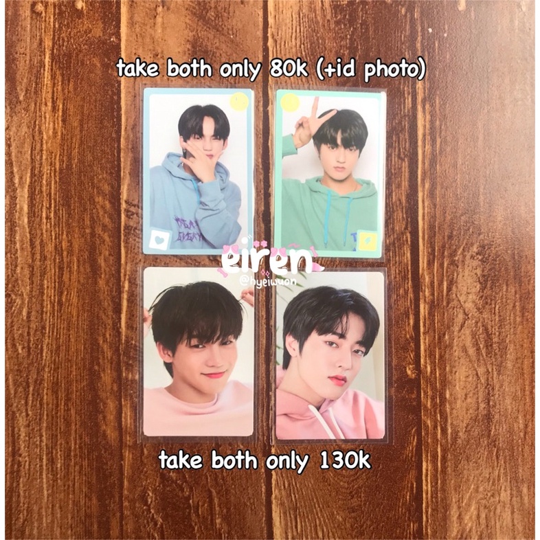(ALL BOOKED) TREASURE teuday type 2 hoodie haruto hyunsuk manyo event 11 lovely days pink ev11 id ta