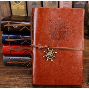 

Hot Sell.. Buku Notebook aesthetic A5 A6 Buku Tulis notebook Diary book Journal Binder notepad Spiral Model unik Klasik Retro Vintage Cover Kulit PU Leather Lutfhishop