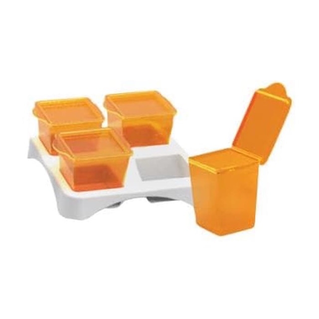 AP 009 Baby Safe Multi Food Container / Container Makan Anak Cubes