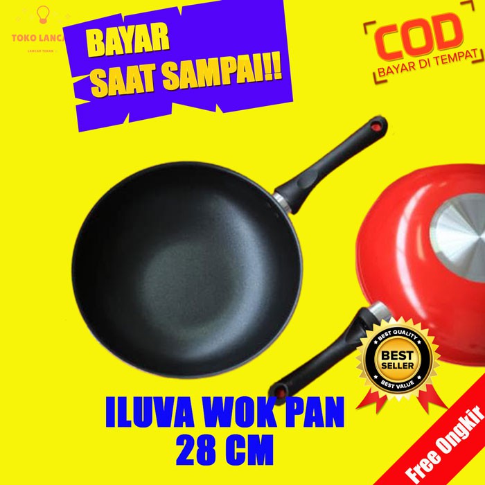 Promo Wajan Teflon Enamel