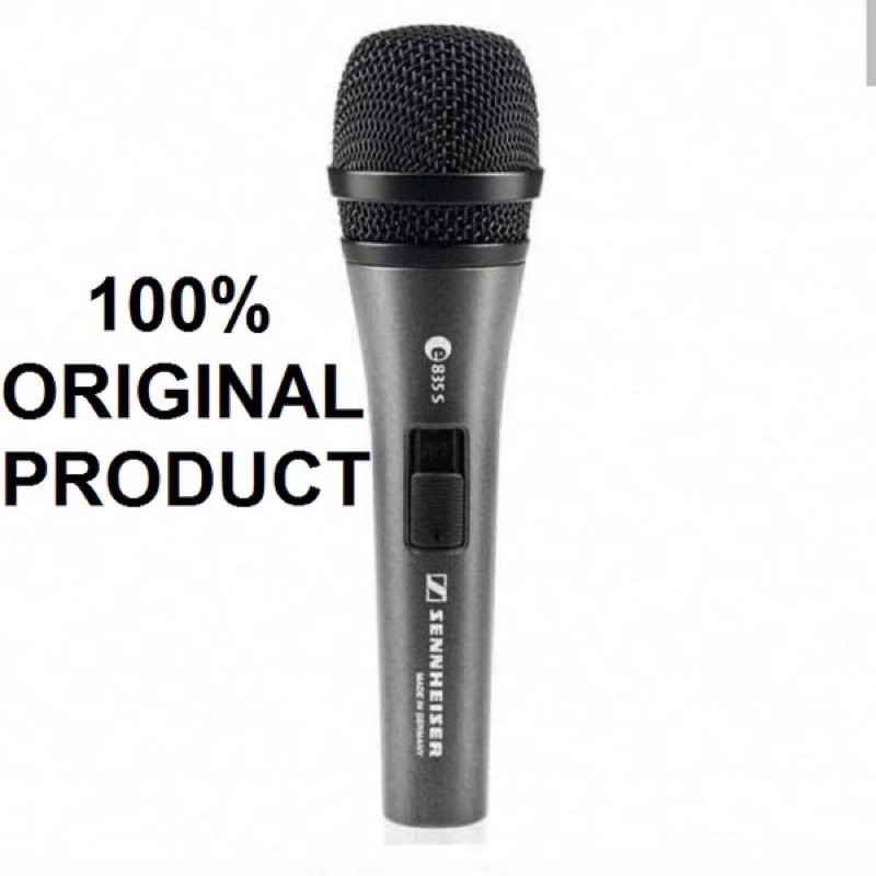 Sennheiser Mic Kabel E -835 -S Original Garansi Baru