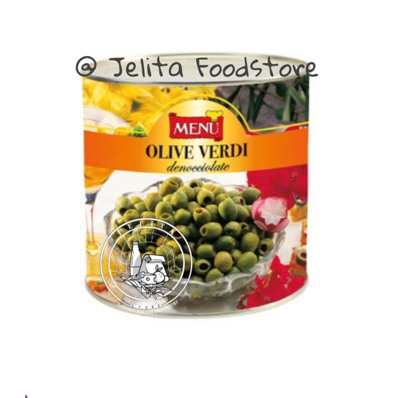 

Menu Pitted Green Olives 2.55kg buah zaitun