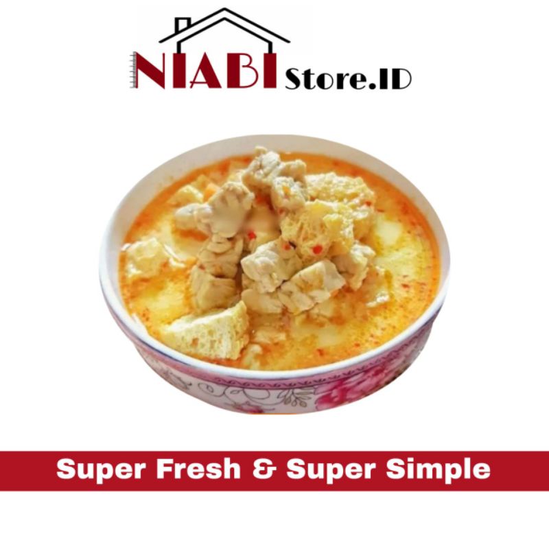 

SAYUR TAHU TEMPE KUAH SANTAN