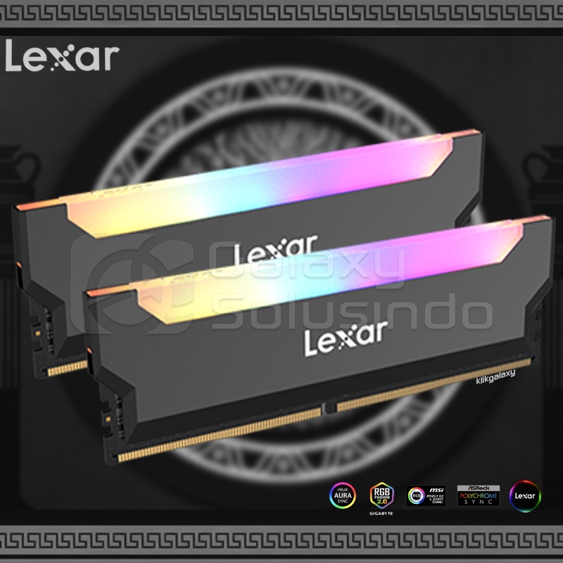 LEXAR Hades RGB 16GB (2x8) DDR4 3600Mhz Dual Kit - Memory RAM