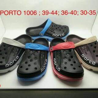 Sepatu sandal  model Crocs  sandal  kokop Baim PORTO Dewasa 
