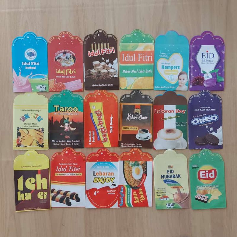 

AMPLOP LEBARAN- ANGPAO LEBARAN - HADIAH LEBARAN - KARTU UCAPAN HARI RAYA - SATUAN - LG99