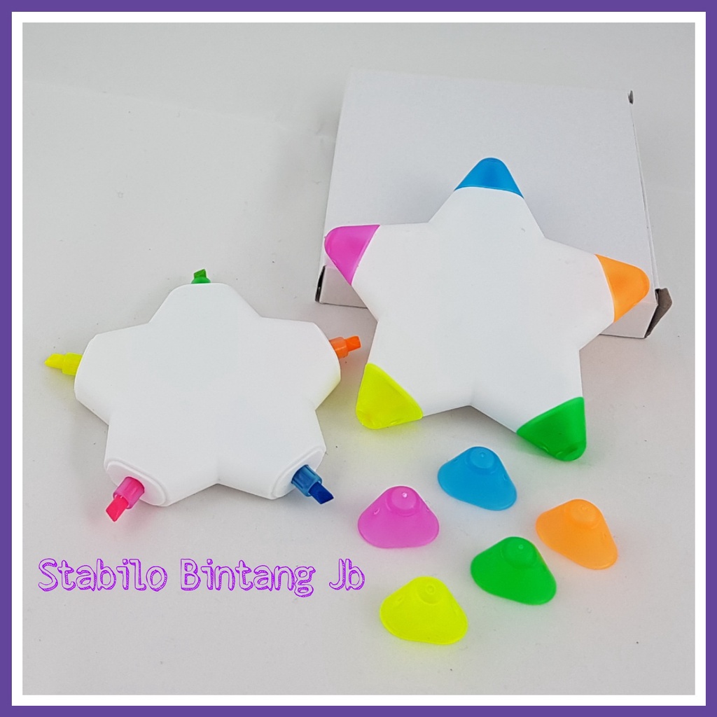 

Stabilo Bunga | Stabilo Bintang ~ Stabilo Promosi | Stabilo 5warna