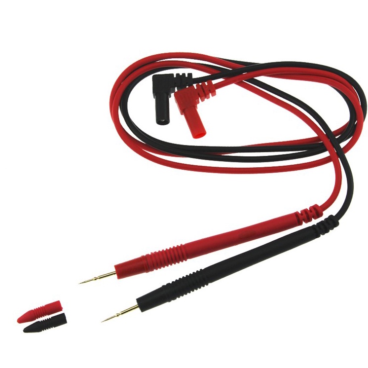 Kabel Digital Multimeter Silicon Rubber Wire Retardant 10A 1000V - PT1002 - Black/Red